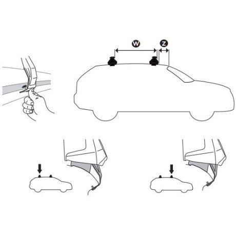 Kit De Anclaje Thule 145300