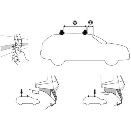 Kit De Anclaje Thule 145303