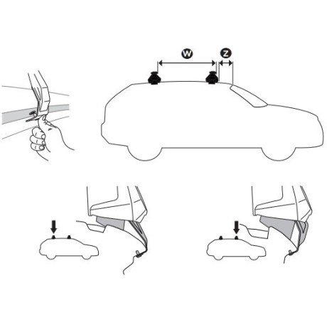 Kit De Anclaje Thule 145304