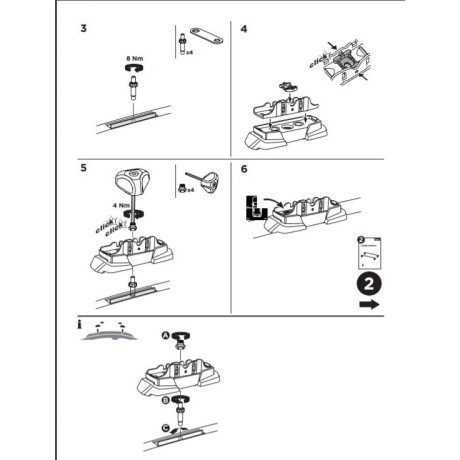 Kit De Anclaje Thule 187002