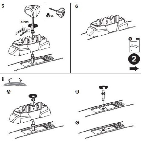 Kit De Anclaje Thule 187086