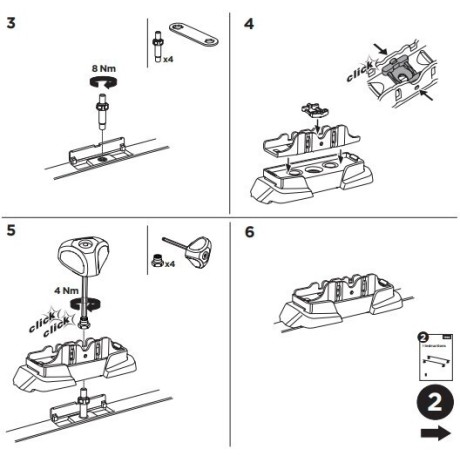 Kit De Anclaje Thule 187088