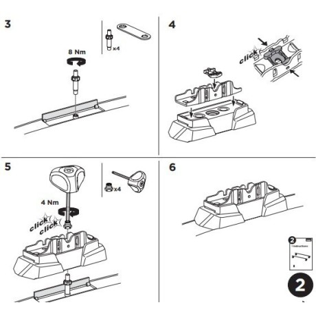 Kit De Anclaje Thule 187091