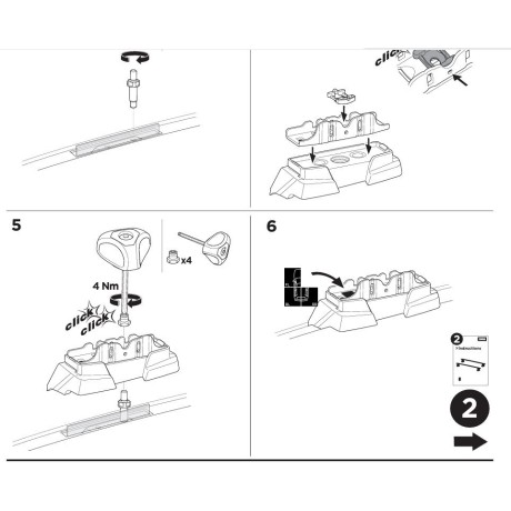 Kit De Anclaje Thule 187094